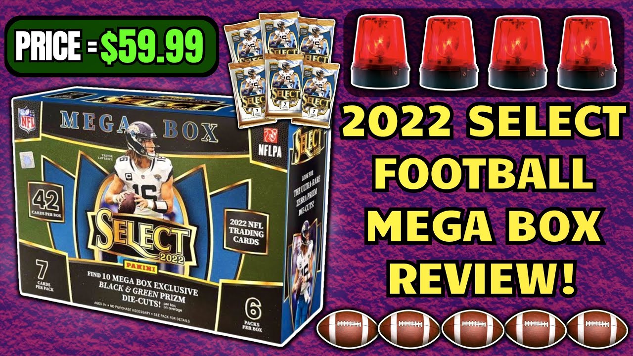 *BRAND NEW!🚨 2022 SELECT FOOTBALL MEGA BOX REVIEW! (TARGET)🏈