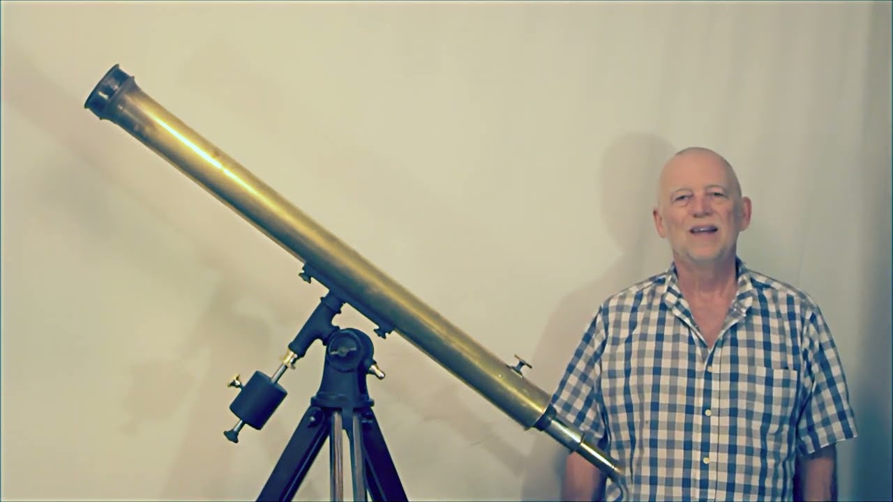 Alvan Clark 3 inch Antique Telescope remastered