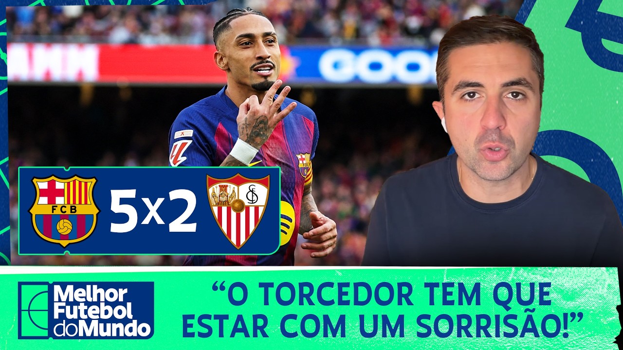 RAPHINHA ANOTA HAT-TRICK, BARÇA GOLEIA E VAI CONFIANTE PARA A CHAMPIONS! ARTHUR ANALISA