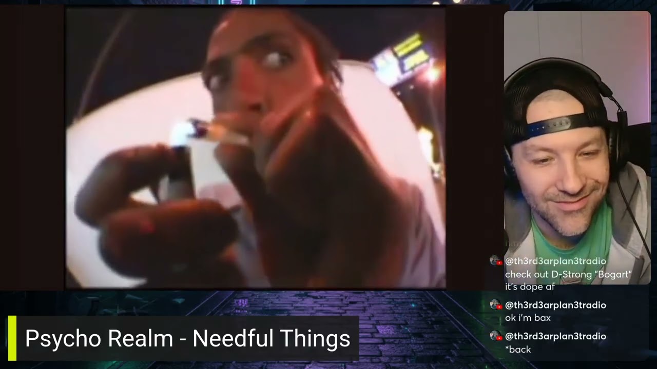 Psycho Realm - Needful Things [REACTION] HUNTING HIP=HOP