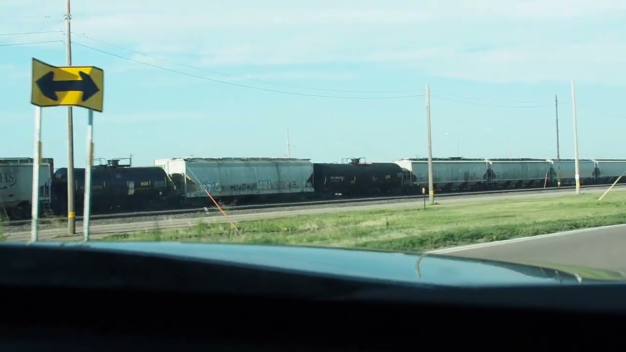 So Many Freight Train Cars Along Union Pacific’s Bailey Yard - World’s Largest Railroad Yard