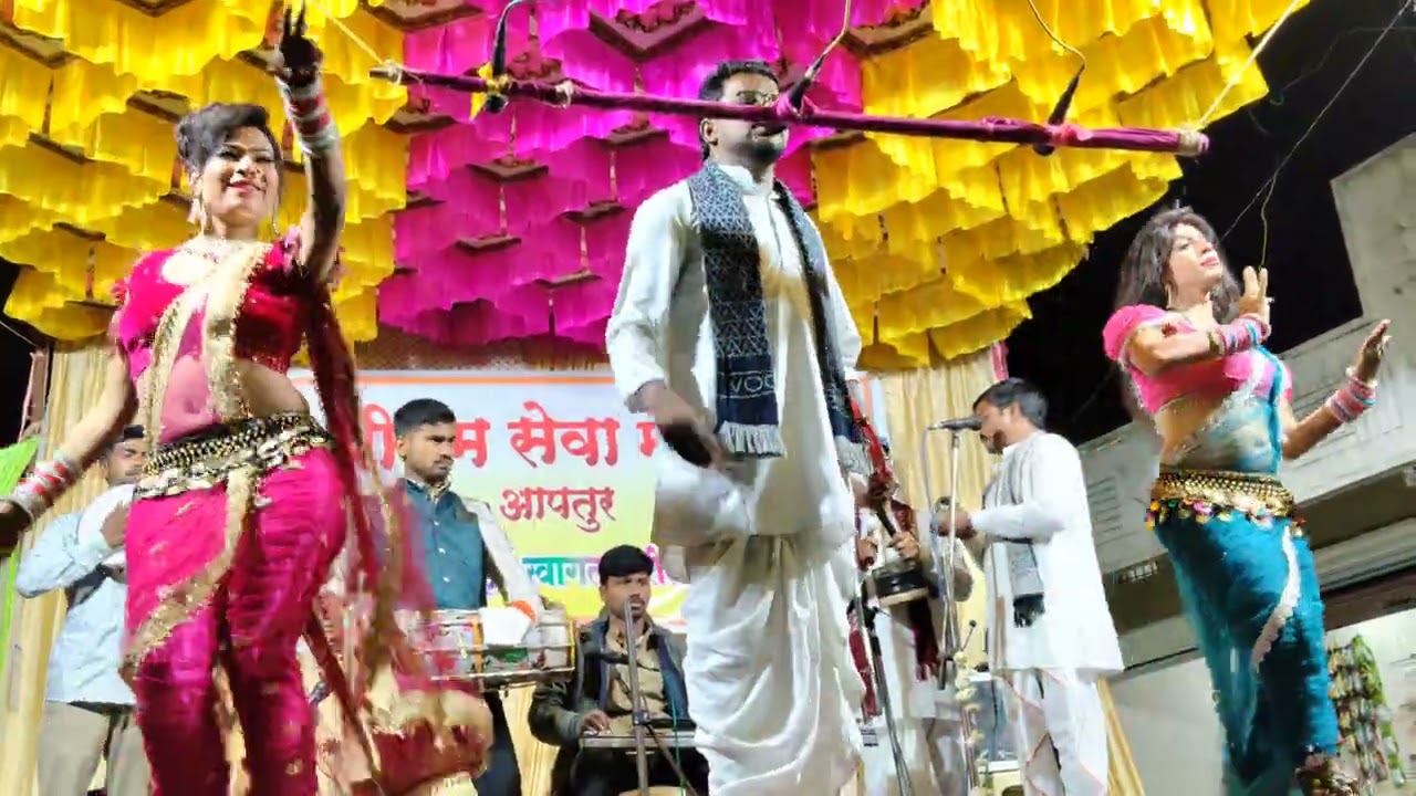 शाहीर ज्ञानेश्वर वाघमारे V/S सोनु गायधने गावं आपतुर //राऊंड 1 ला गण गौळण गीत #viral #tamasha 