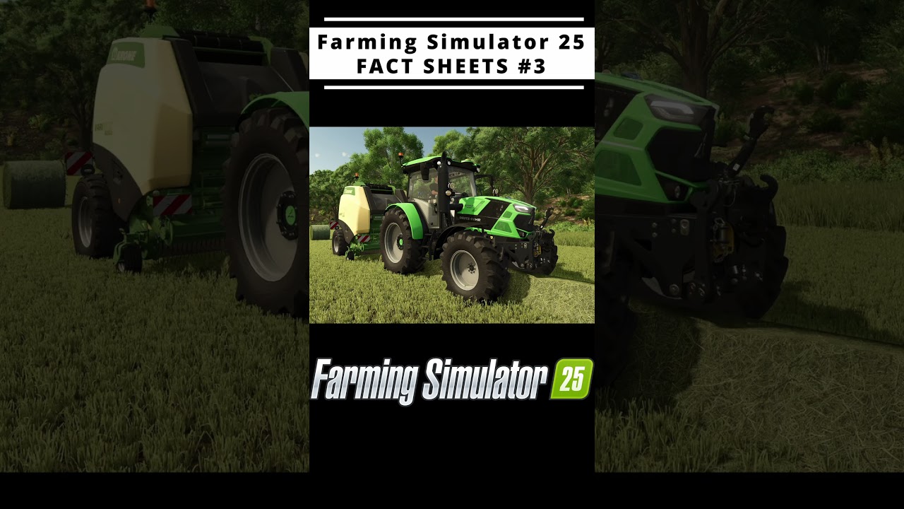🔥🔥🔥  FACT SHEETS nr 3 dla FARMING SIMULATOR 25 ,