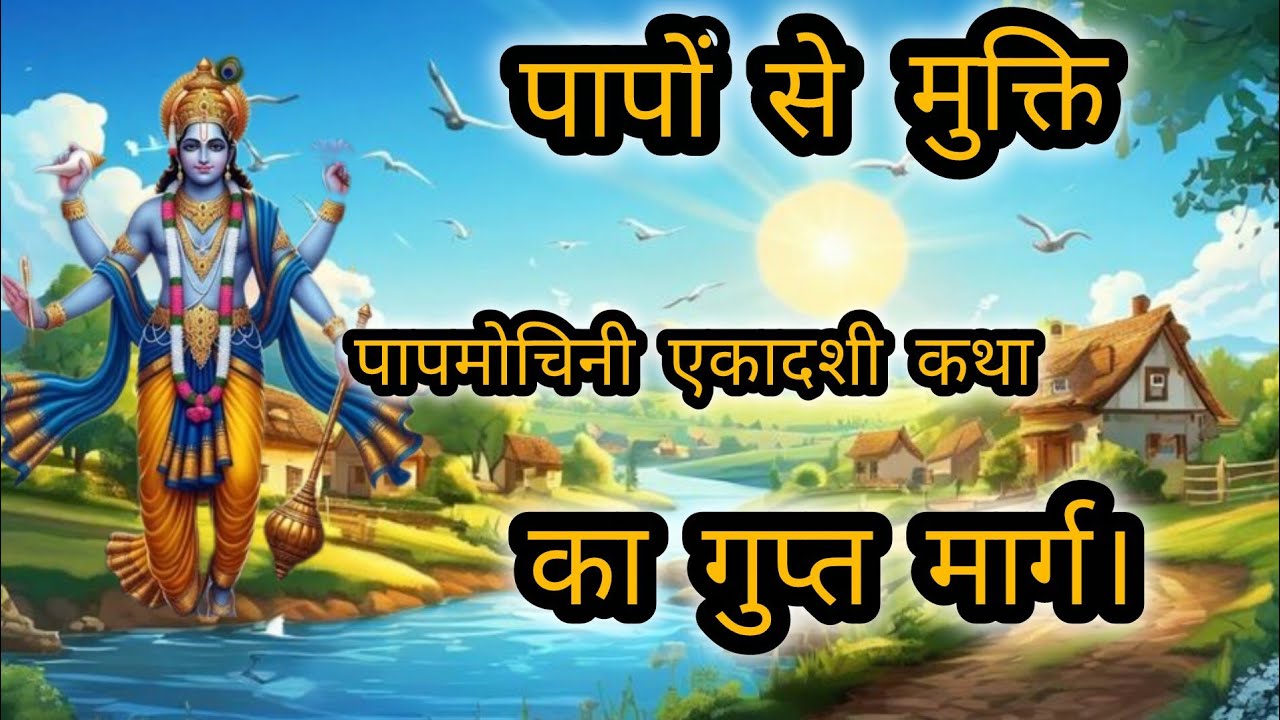 घोर पापों से मुक्ति दिलाने वाली चमत्कारी कथा - पापमोचिनी एकादशी | Medhavi Rishi Story #Spritualstory