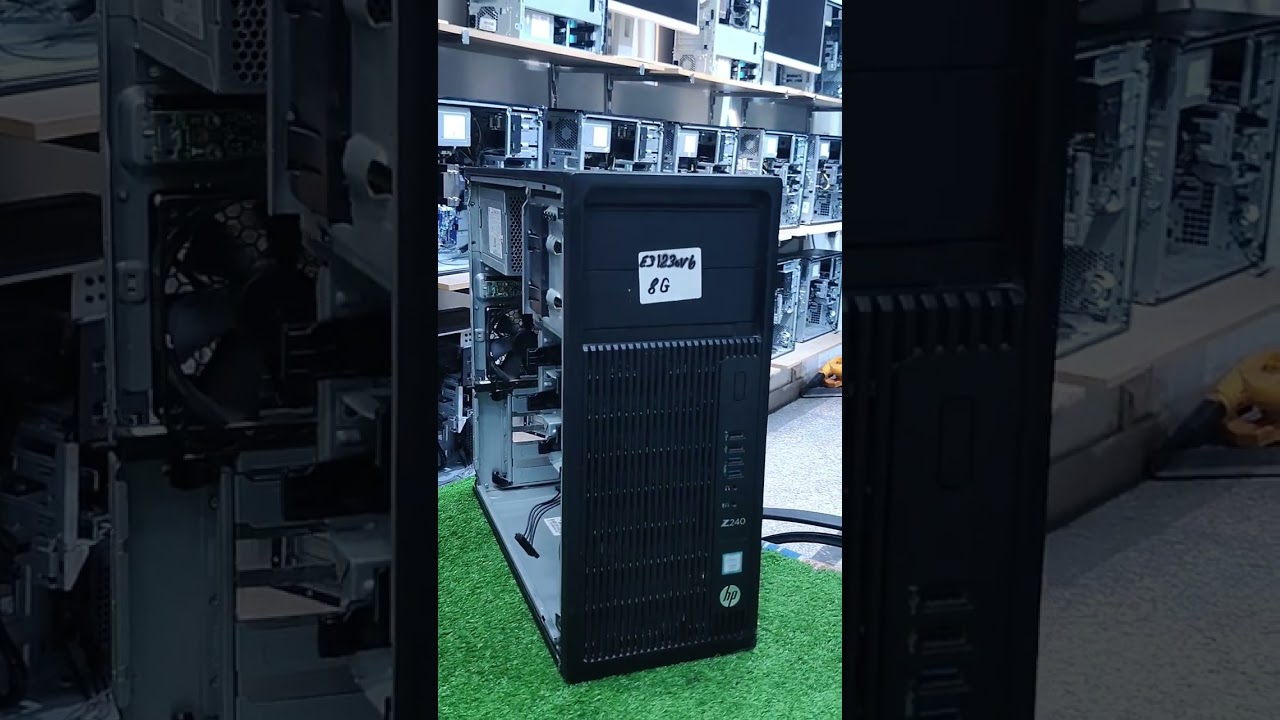 ⚡ جهاز ووركستيشن قوي بسعر جهاز عادي! HP Z240 + E3-1230 V6 😍