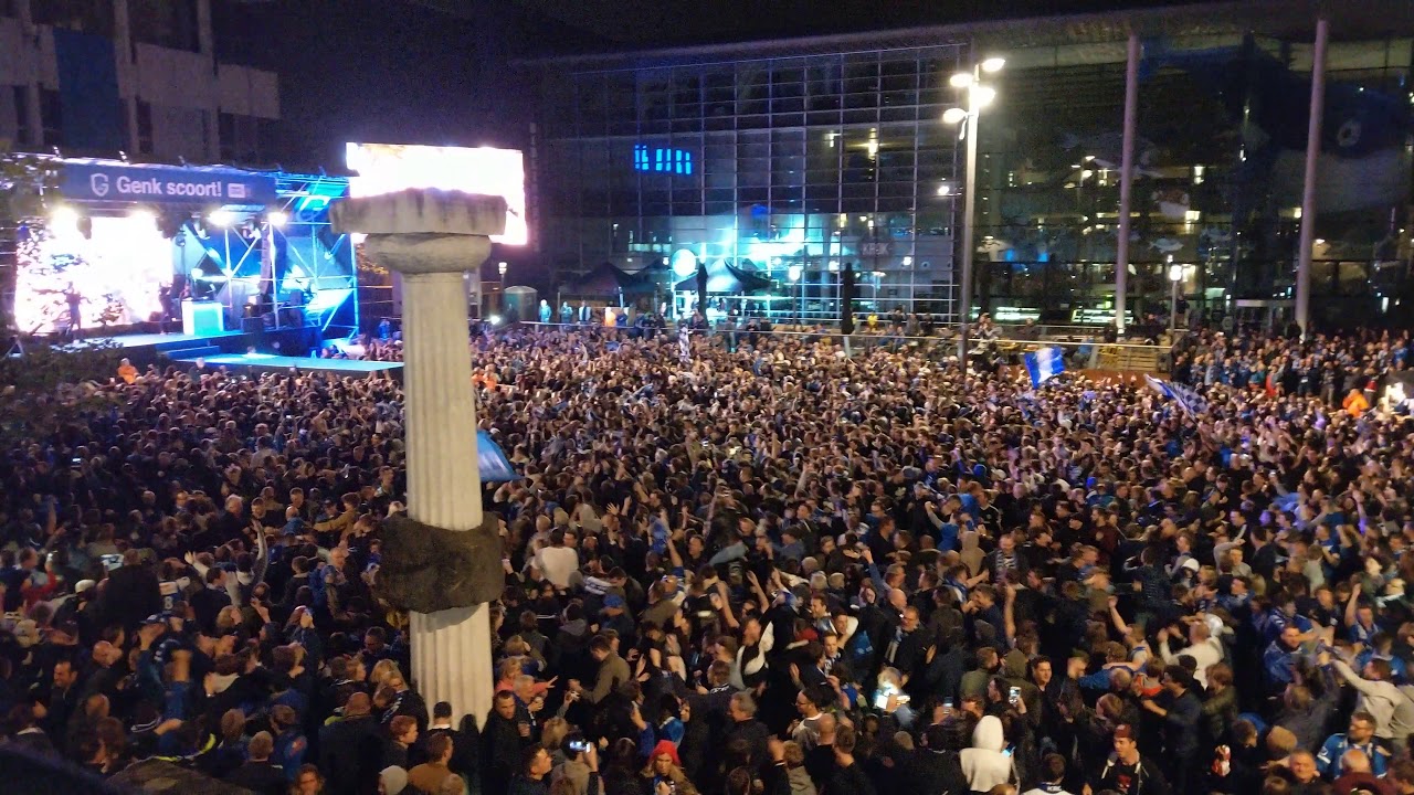 KRC Genk - Kampioen 2018 - 2019 Stadsplein viering