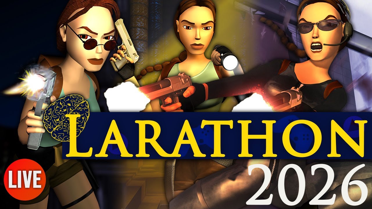 🔴 LARATHON 2026 | Tomb Raider 1-5 mit allen Secrets ohne Heilung