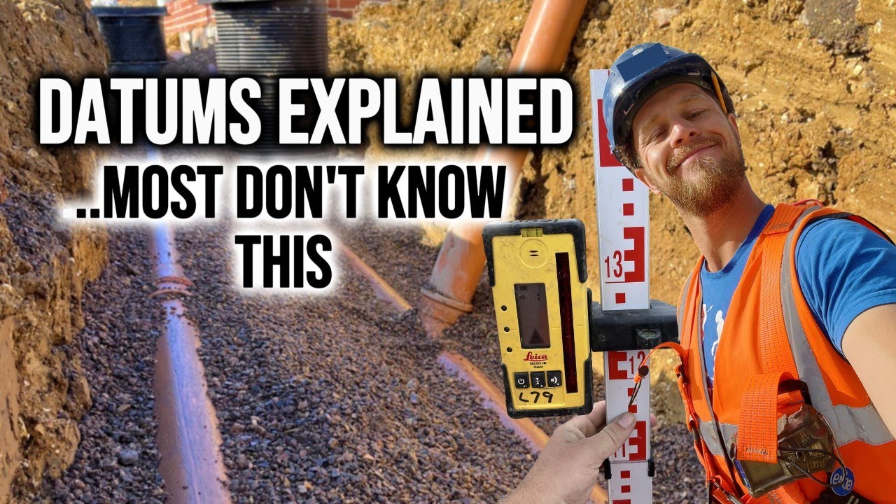 Laser Levels & Datums Explained &ndash; How to set up a laser level for Groundworks using the UK Datum
