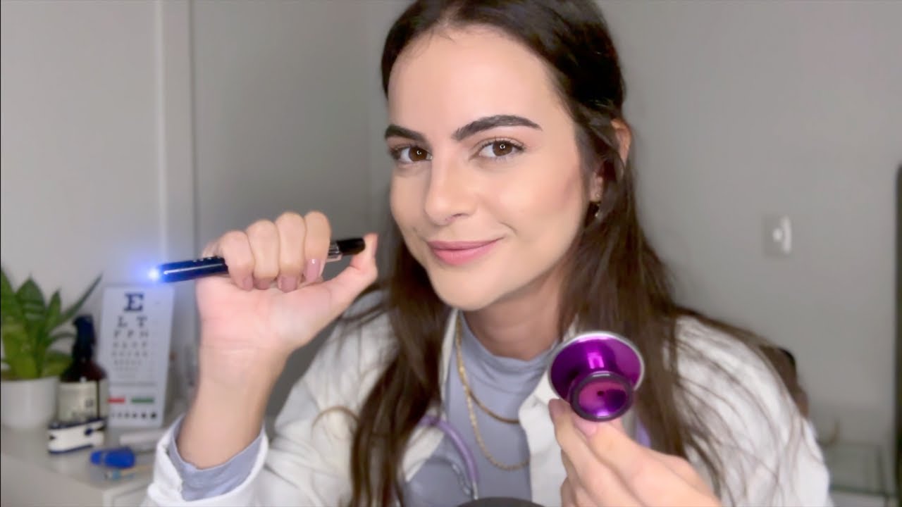 ASMR Exame dos Nervos Cranianos Integrativo | Consulta Diferente Completa para Cura de Dentro p Fora