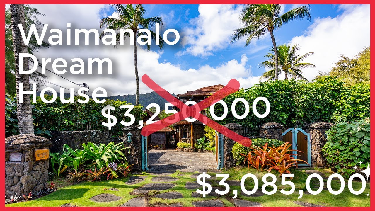 $3,085,000 Waimanalo Hawaii Dream House Tour
