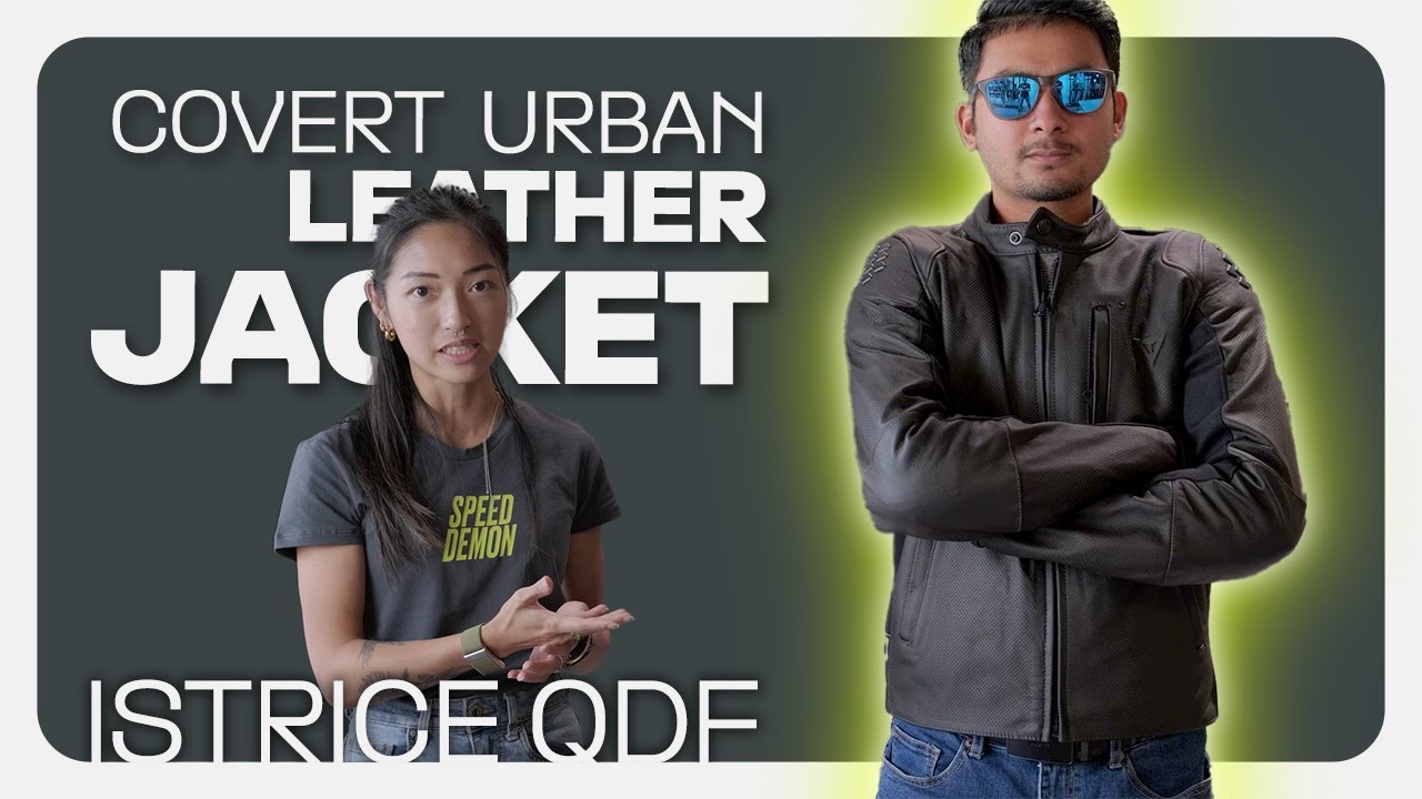 Dainese Istrice QDF Leather Perf. Jacket: Your Perfect Urban Riding Companion
