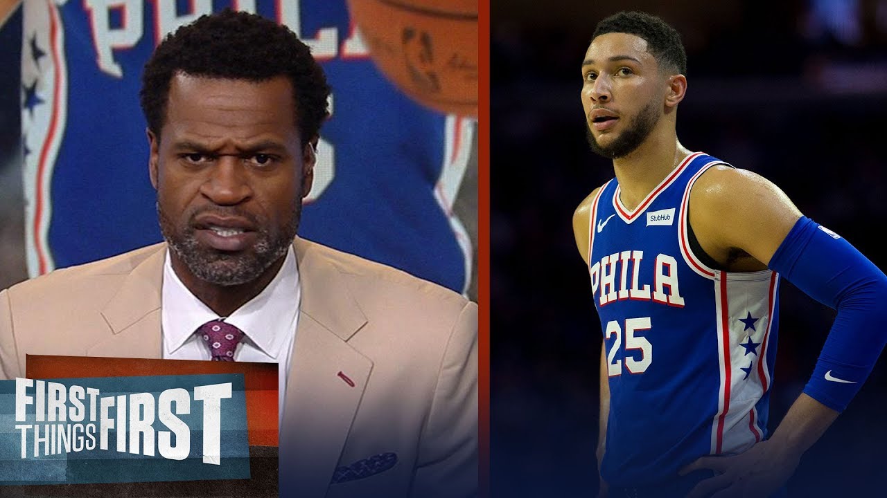 Stephen Jackson on Ben Simmons: He can't shoot, he won't even shoot it' | NBA | FIRST THINGS FIRST