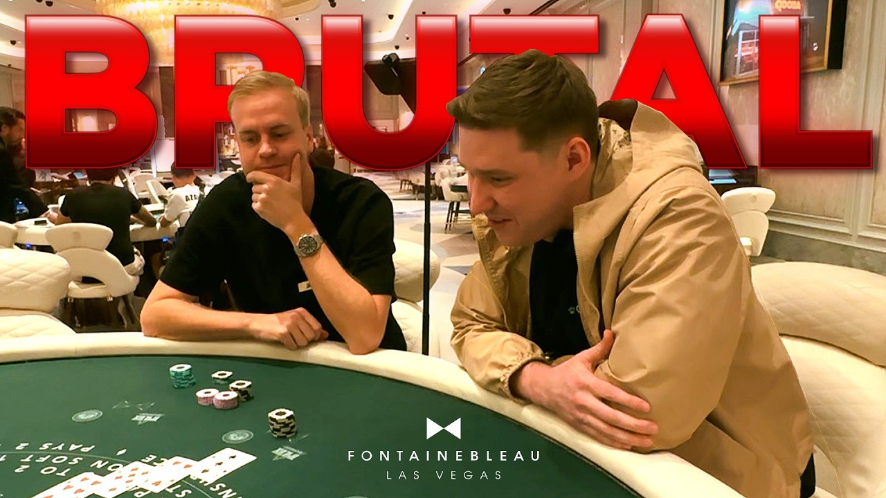 BRUTAL Blackjack Session In Las Vegas!