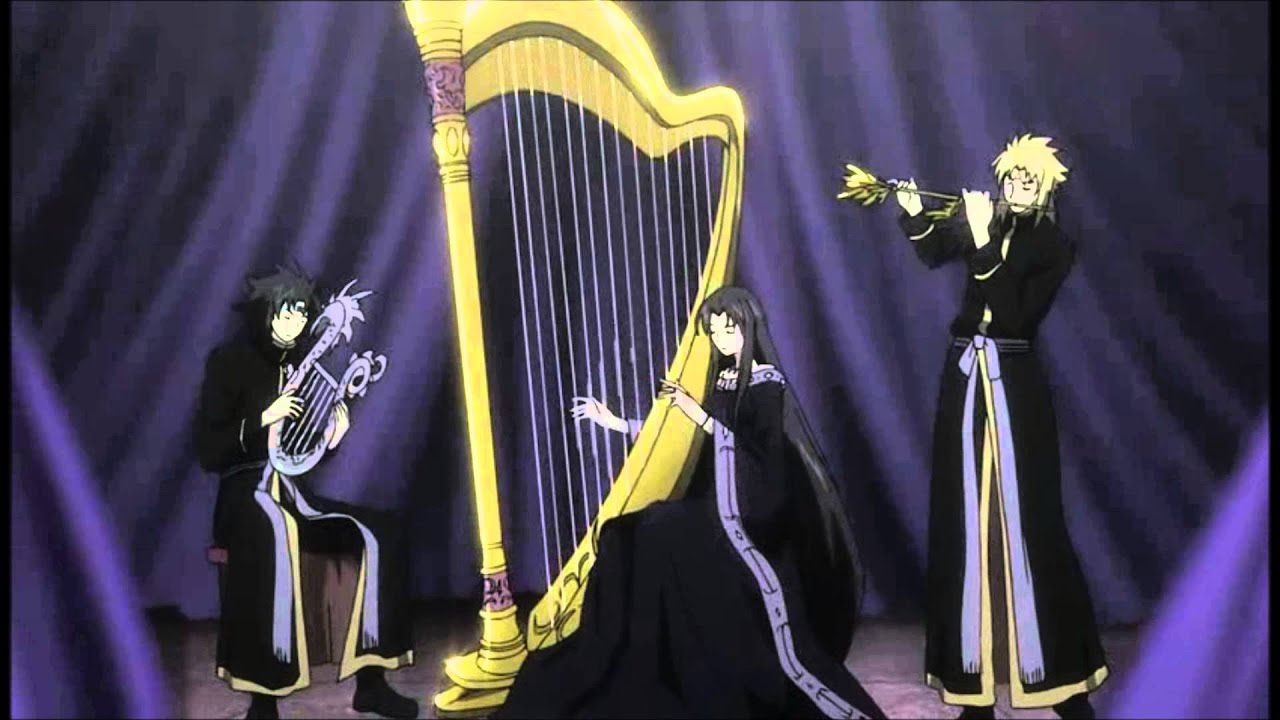 Saint Seiya sample hip hop romántico arpa