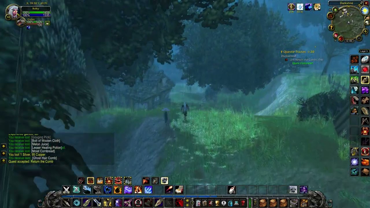 Return the Comb (WOW classic quest)