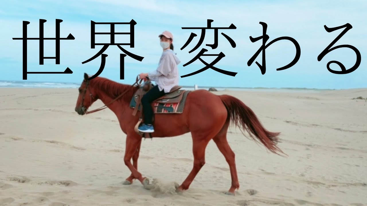 【乗馬】九十九里浜で馬に乗ってみたら...