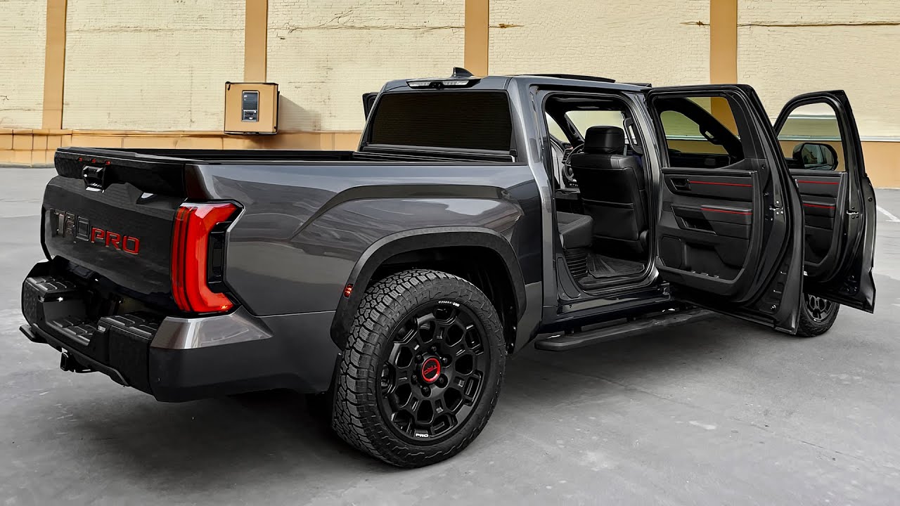 New 2025 Toyota Tundra TRD Pro - Sound, Interior and Exterior