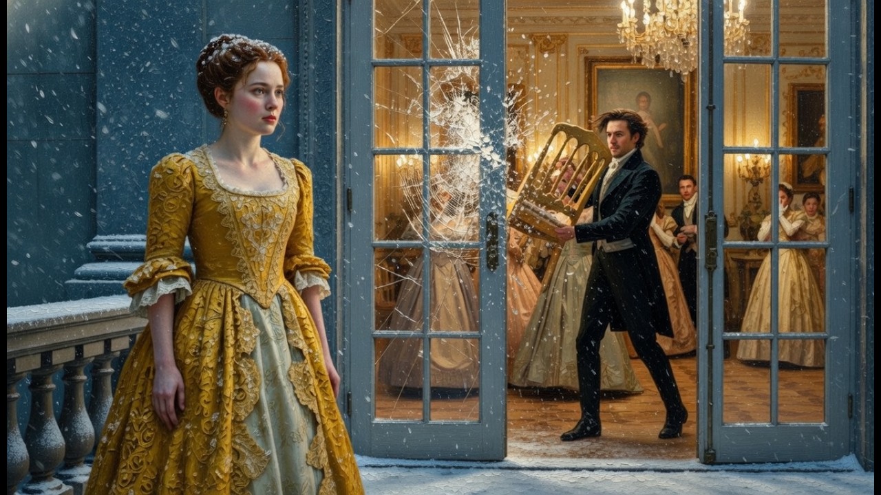 Her Stepsister Locked Her Outside in the Freezing Night… Until the Duke Shattered the Glass Door