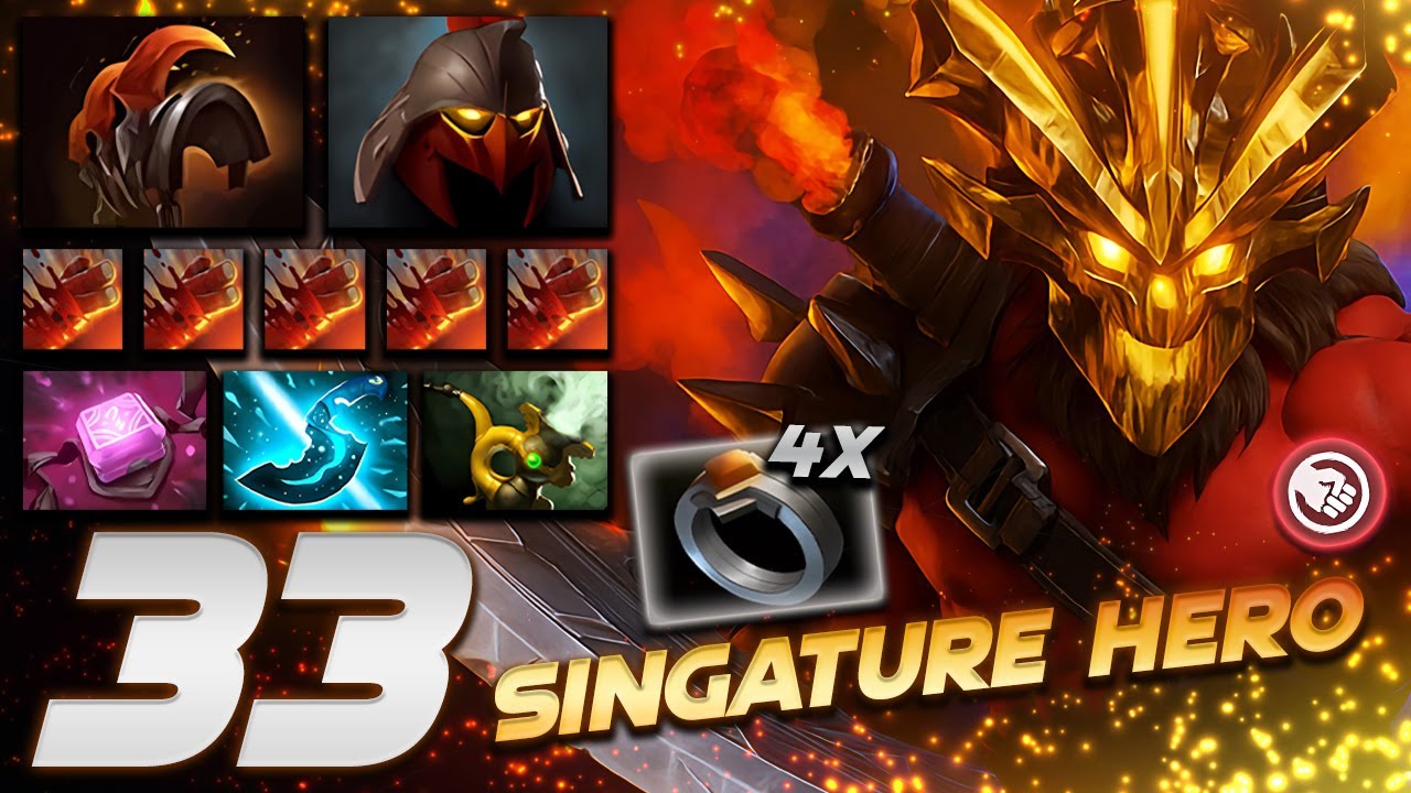 33 AXE Signature Hero - Dota 2 Pro Gameplay [Watch & Learn]
