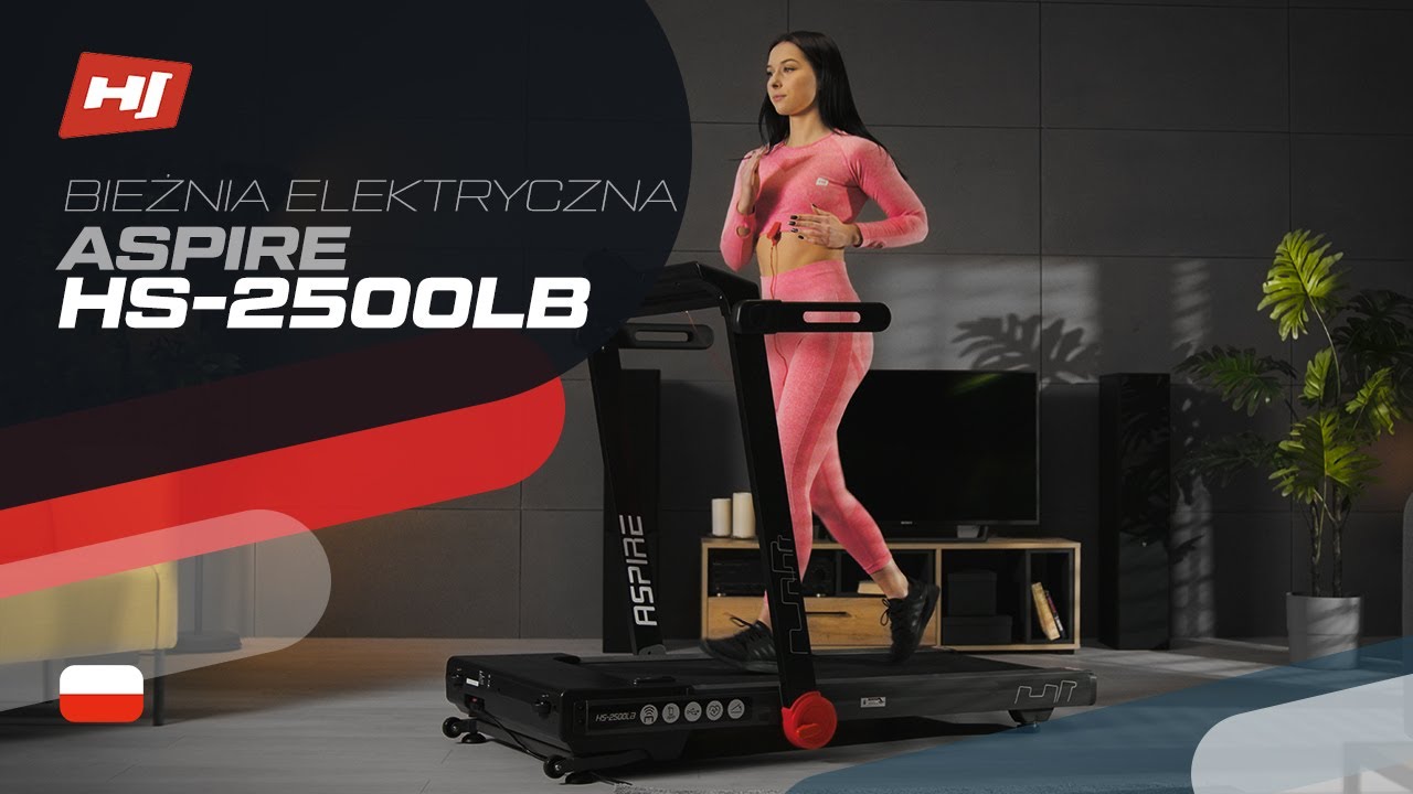 Bieżnia elektryczna HS 2500LB Aspire Hop-Sport