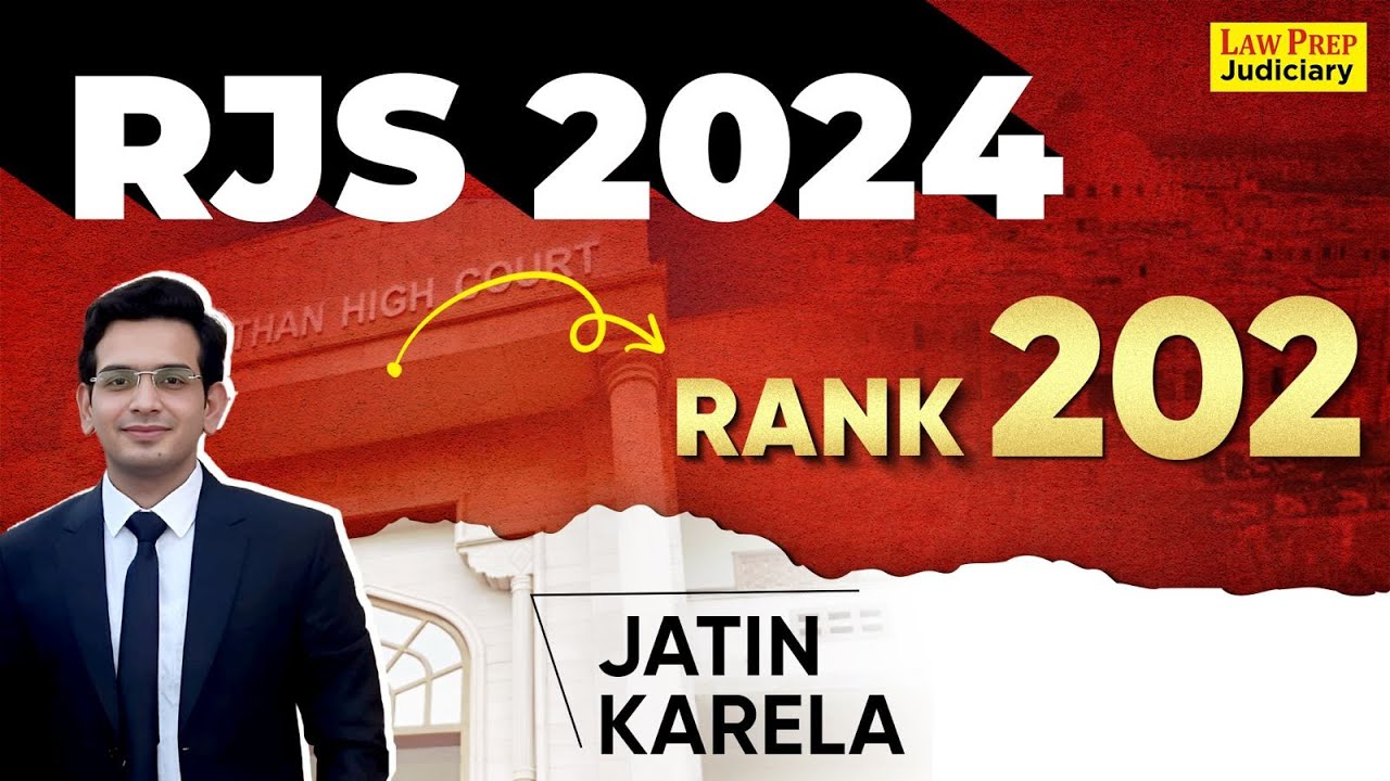 Interview Insights with RJS 2024 Topper Jatin Karela | Rank 202