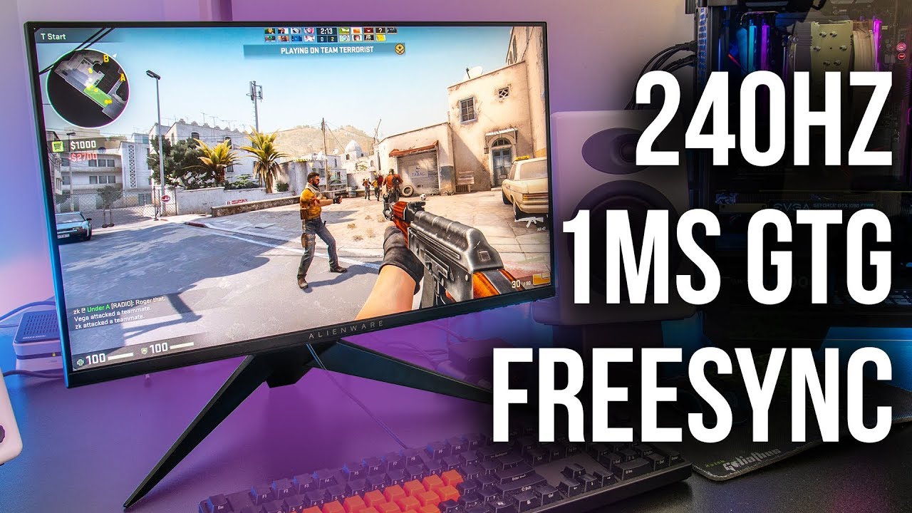 Alienware AW2518HF 240Hz Gaming Monitor Review