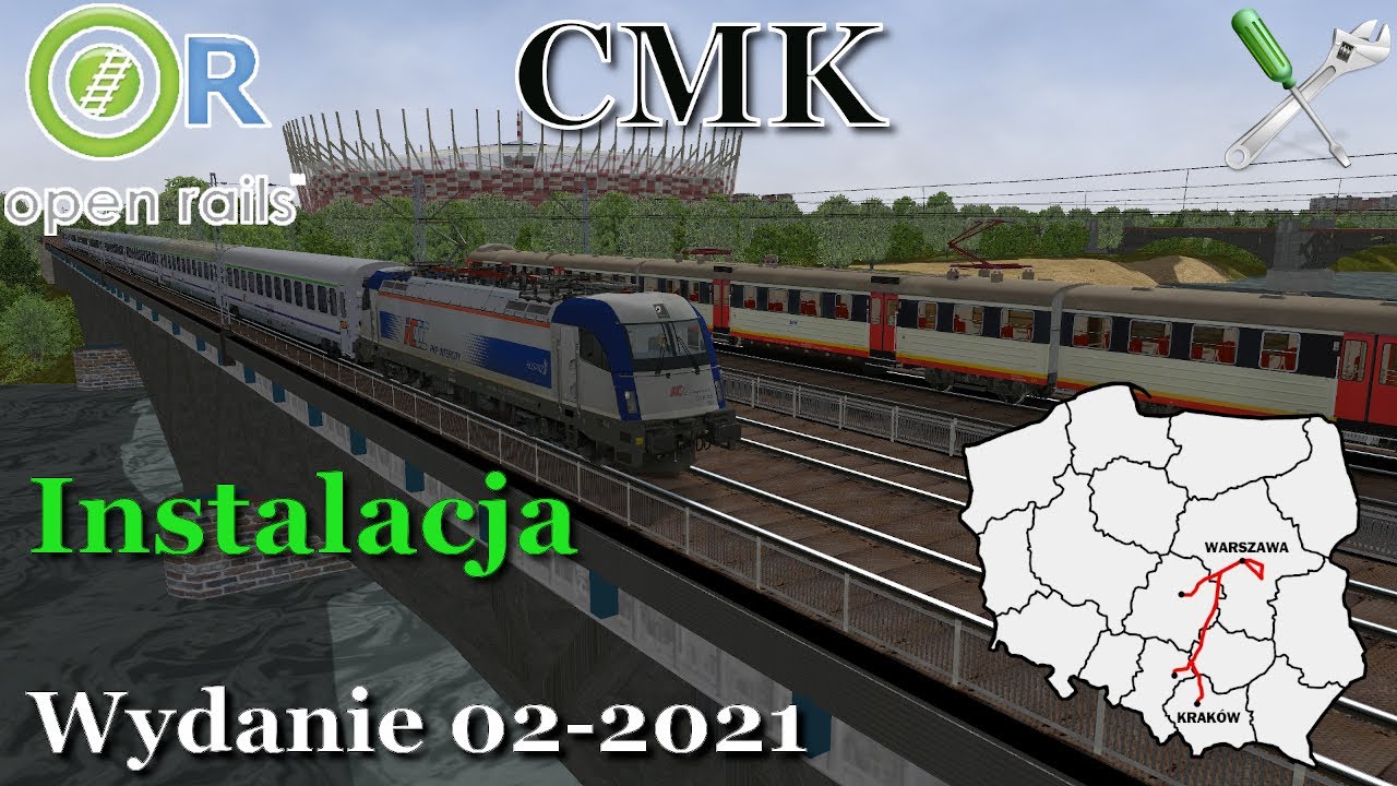 Open Rails #9 Poradnik = CMK wydanie 02.2021 instalacja