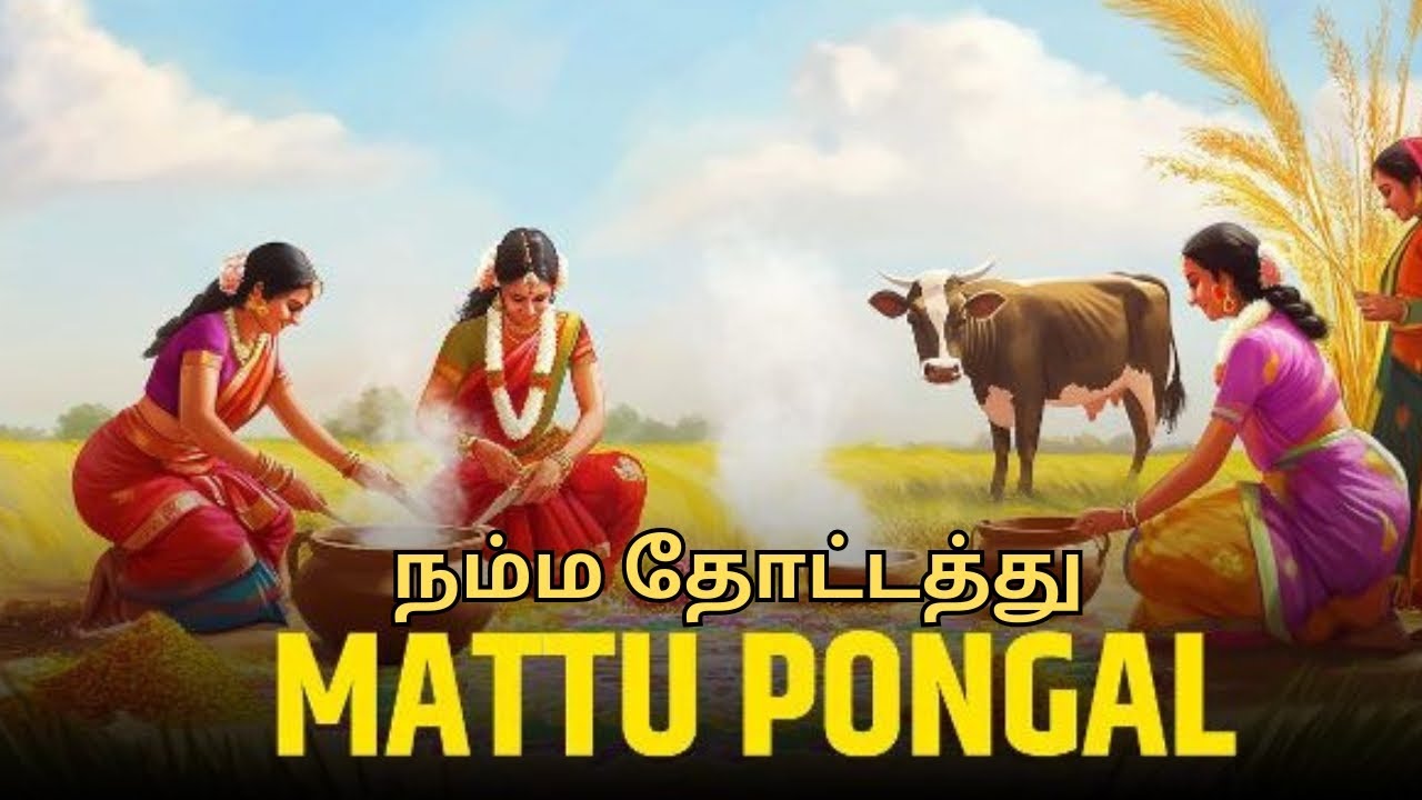 நம்ம தோட்டத்து மாட்டு பொங்கல் 🐄🌾 | கிராமத்து பாரம்பரிய கொண்டாட்டம் | Mattu Pongal Celebration