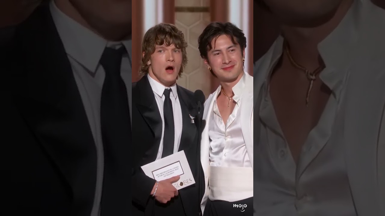 Golden Globes: Heated Rivalry's Hollander & Rozanov Award Reunion