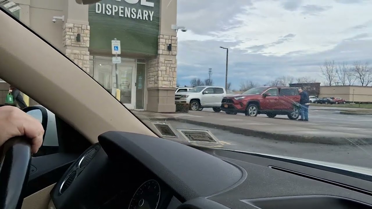 RISE Dispensary roll thru pick up: quick, easy, & convenient  