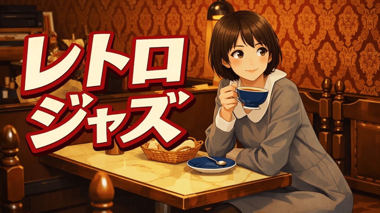 レトロジャズでリラックス｜昭和喫茶の作業用BGM｜集中・読書・コーヒー時間｜Retro Jazz for Relax & Work