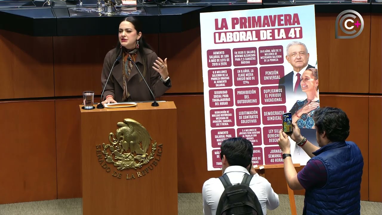 Trabajadores cobrarán el mismo salario por trabajar 8 horas menos todas las semanas: Sen. Chávez