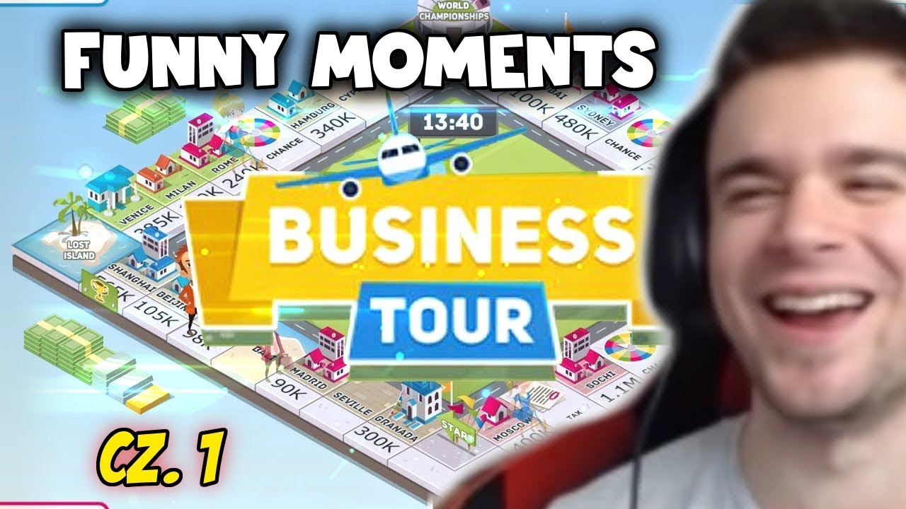 Funny Moments - Bladii | Business Tour | cz. 1