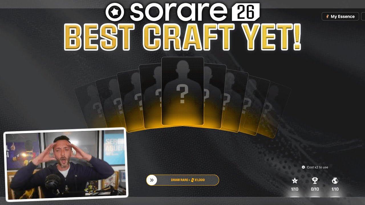 👀YOU WON'T BELIEVE THIS!! Sorare Crafting