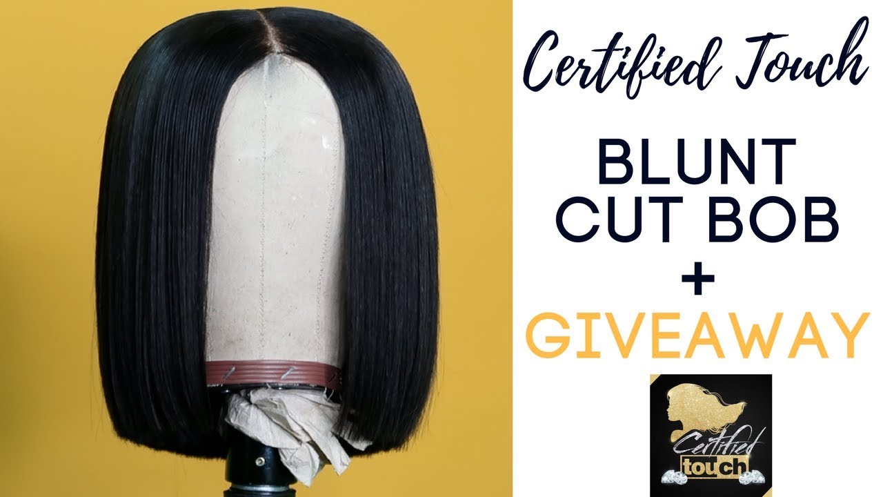 Blunt Cut Bob: Wig Giveaway