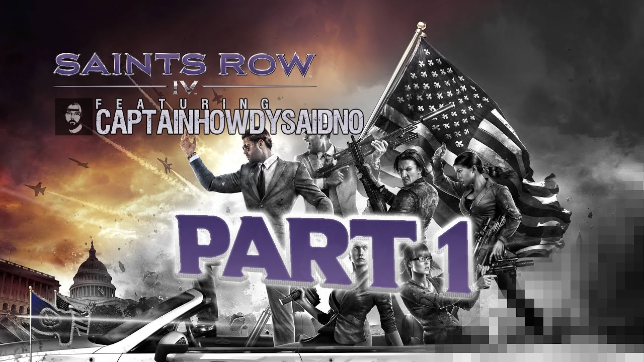 Two Presidents Five Balls ♠️ Saints Row IV Co op #1