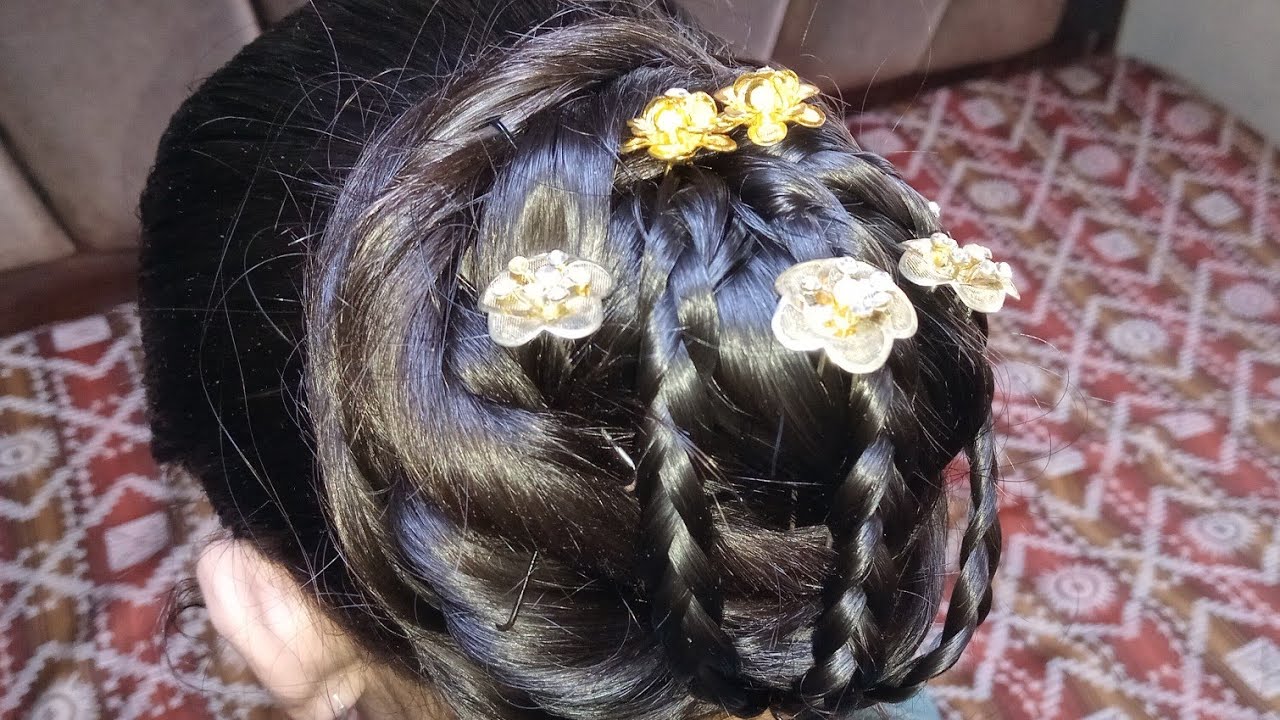 ਘਰ ਬੈਠੇ ਬਣਾਓ ਪਾਰਲਰ ਵਰਗਾ ਹੇਅਰ ਸਟਾਈਲ || Easy Hairstyle Long Hair || #hairstyle 
