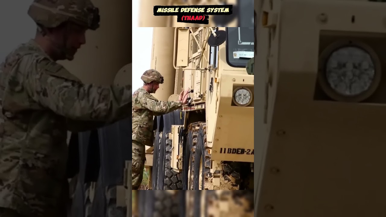 Terminal High Altitude Area Defense (THAAD) #shorts #military