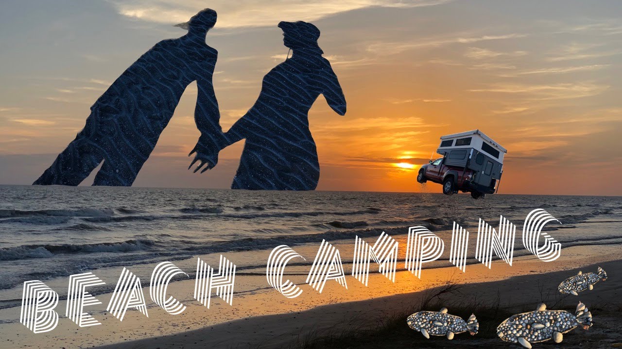 Trapped By Tides - Beach Camping On The Louisiana Coast // Living Full-time In A Truck Camper
