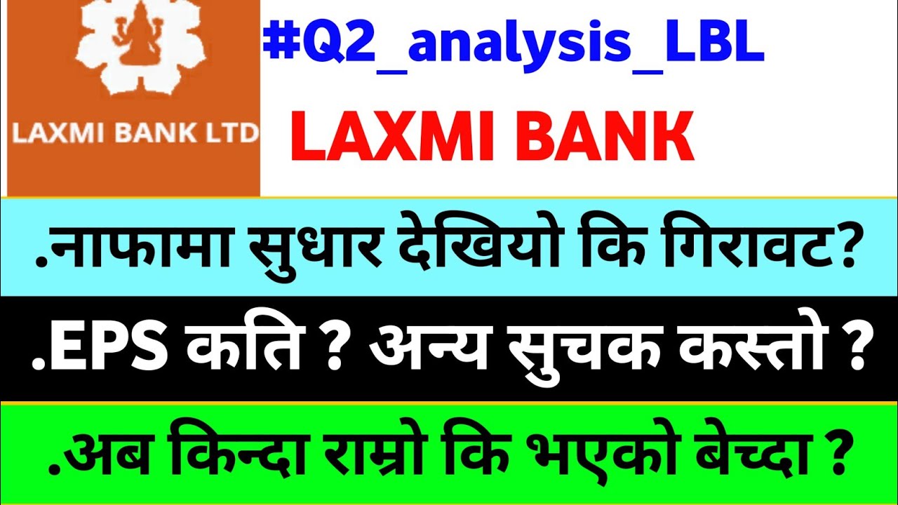Laxmi Bank Q2 report analysis | lbl analysis | nepal share market | share market in nepal