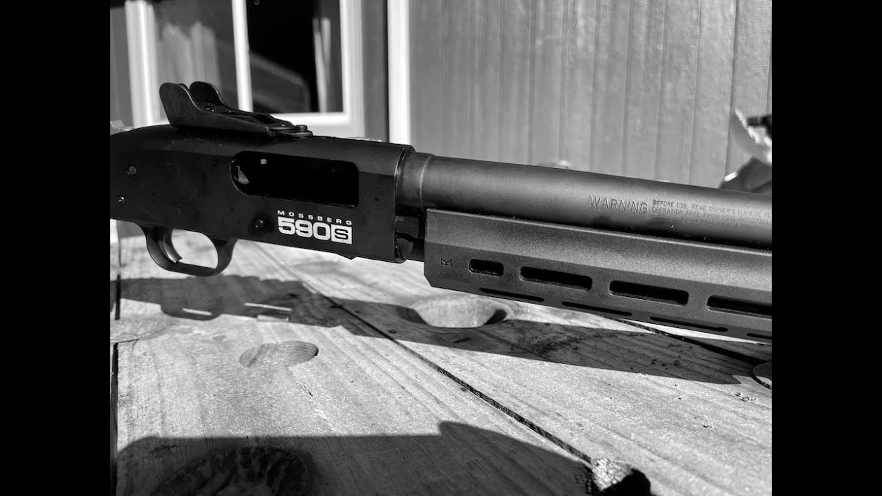 Mossberg 590s. Short shells and full size in the same loading!