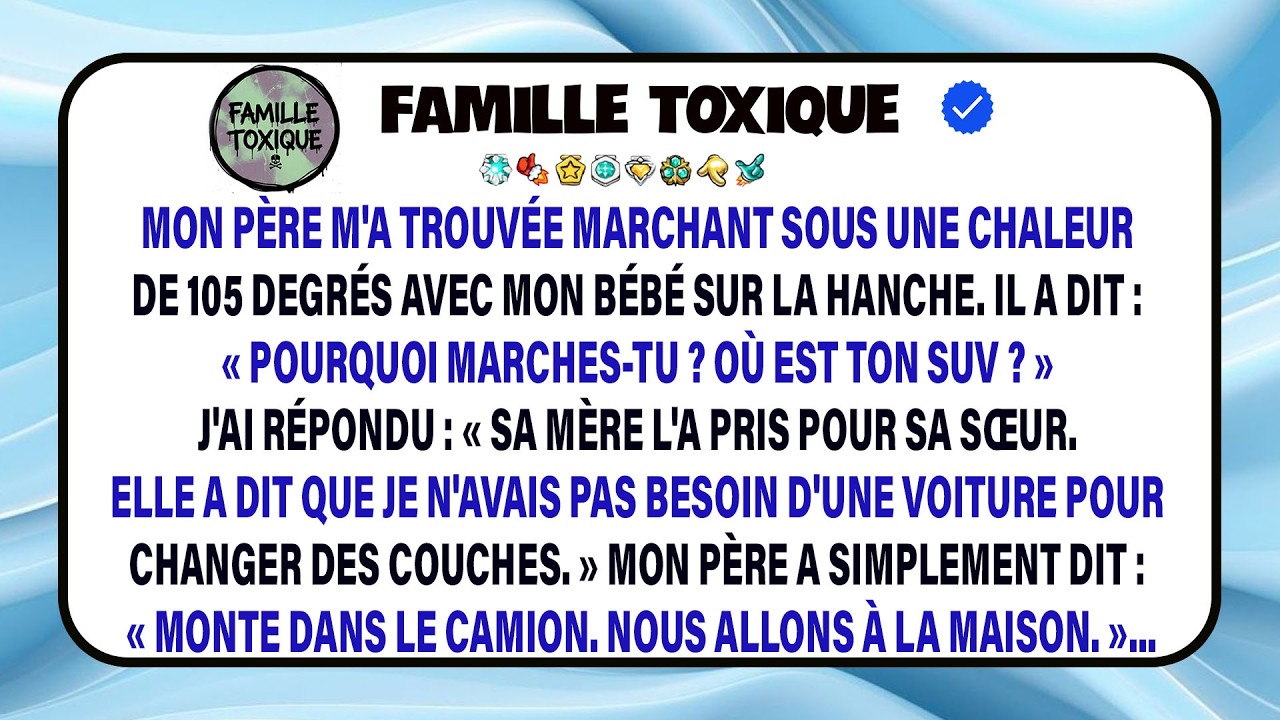 Je Raconte Pourquoi Je N’ai Pas Conduit Et Comment La Mère De Mon Mari A Pris Ma Voiture.