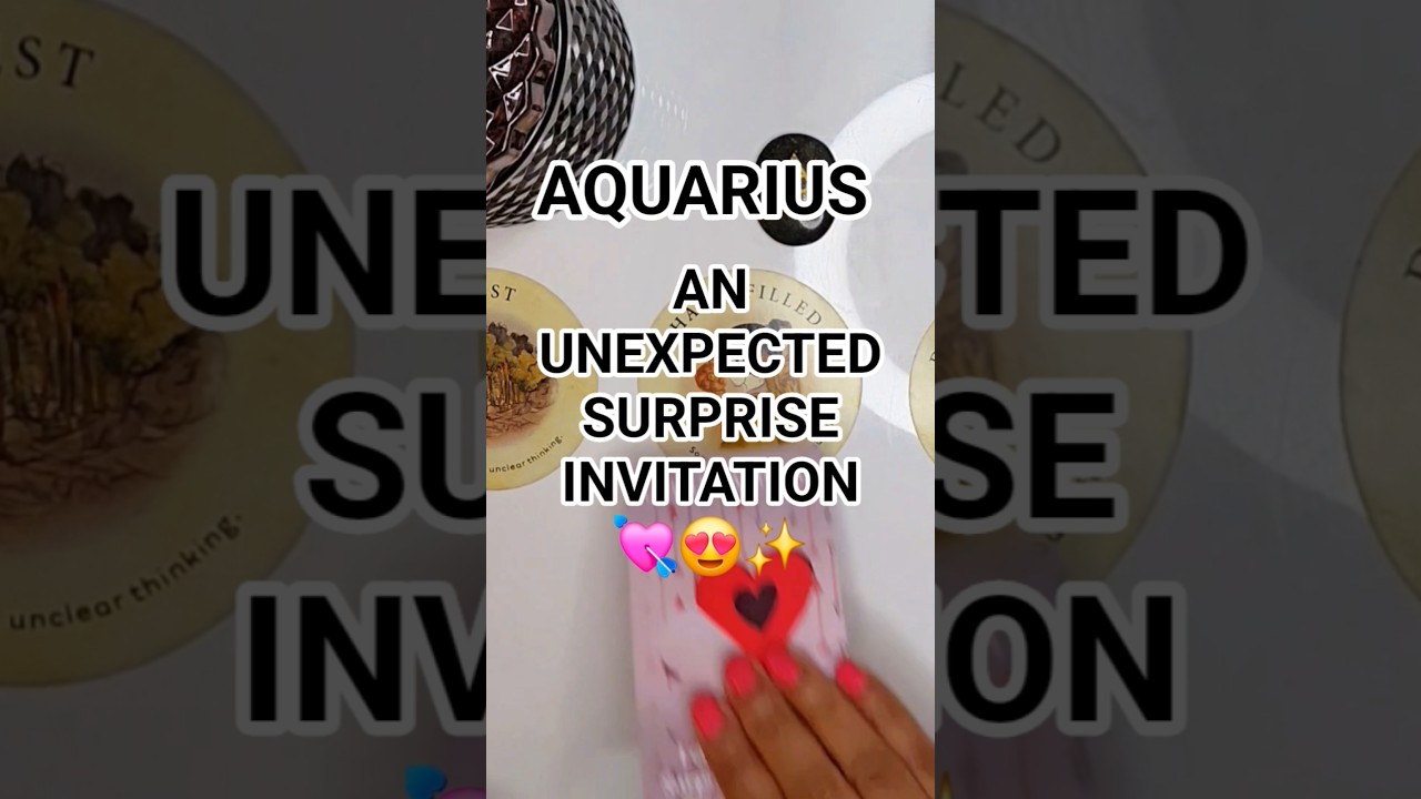 AQUARIUS LOVE READING ❤️✨️#aquarius #tarot #money #career #love