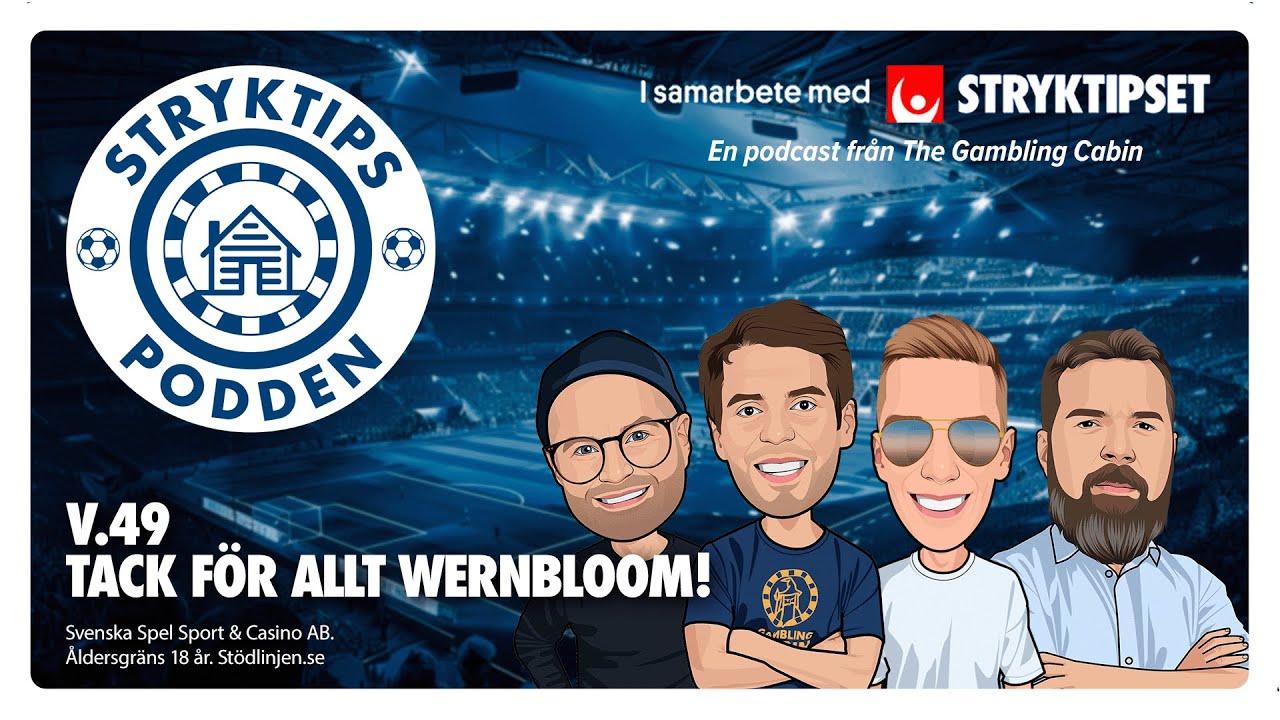 Stryktipset v.49 - Tack f&ouml;r allt Wernbloom!