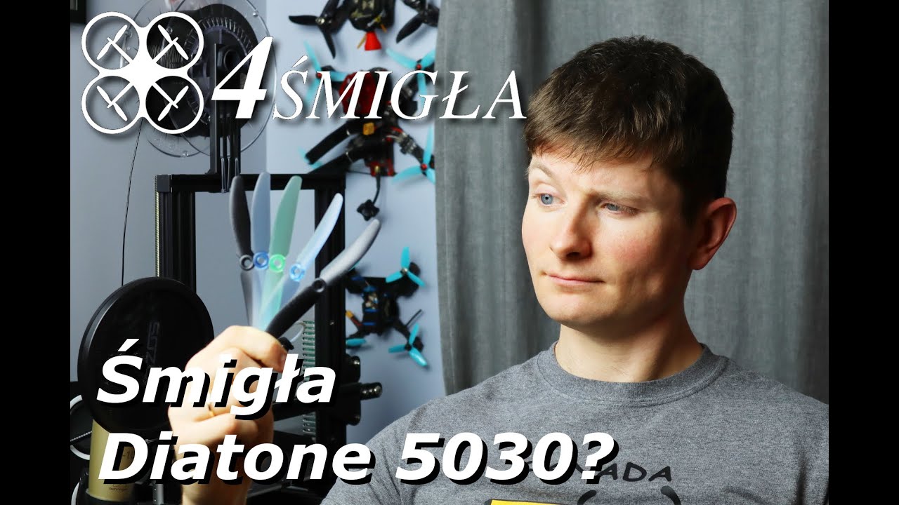 4 Śmigła? Nie pękaj! Gemfan 5030 kontra HQProp V1S.