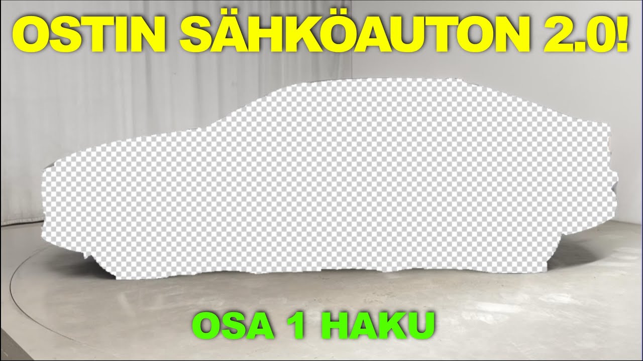 Ostin sähköauton 2.0 #1 Auton tutkiminen
