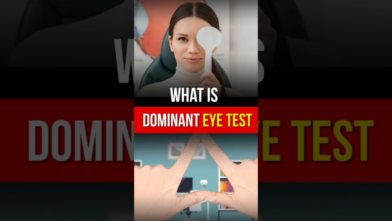 Which is Your Dominant Eye? Let’s Test It! 👁️🔍
