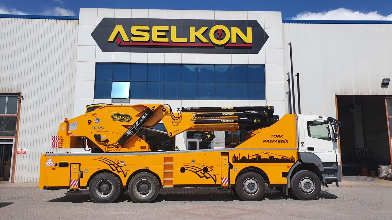 ASK225TM 75Ton #aselkon #75ton #hidrolik #machine #crane #vinç #mobilecrane #mobilvinç #aselkonvinç