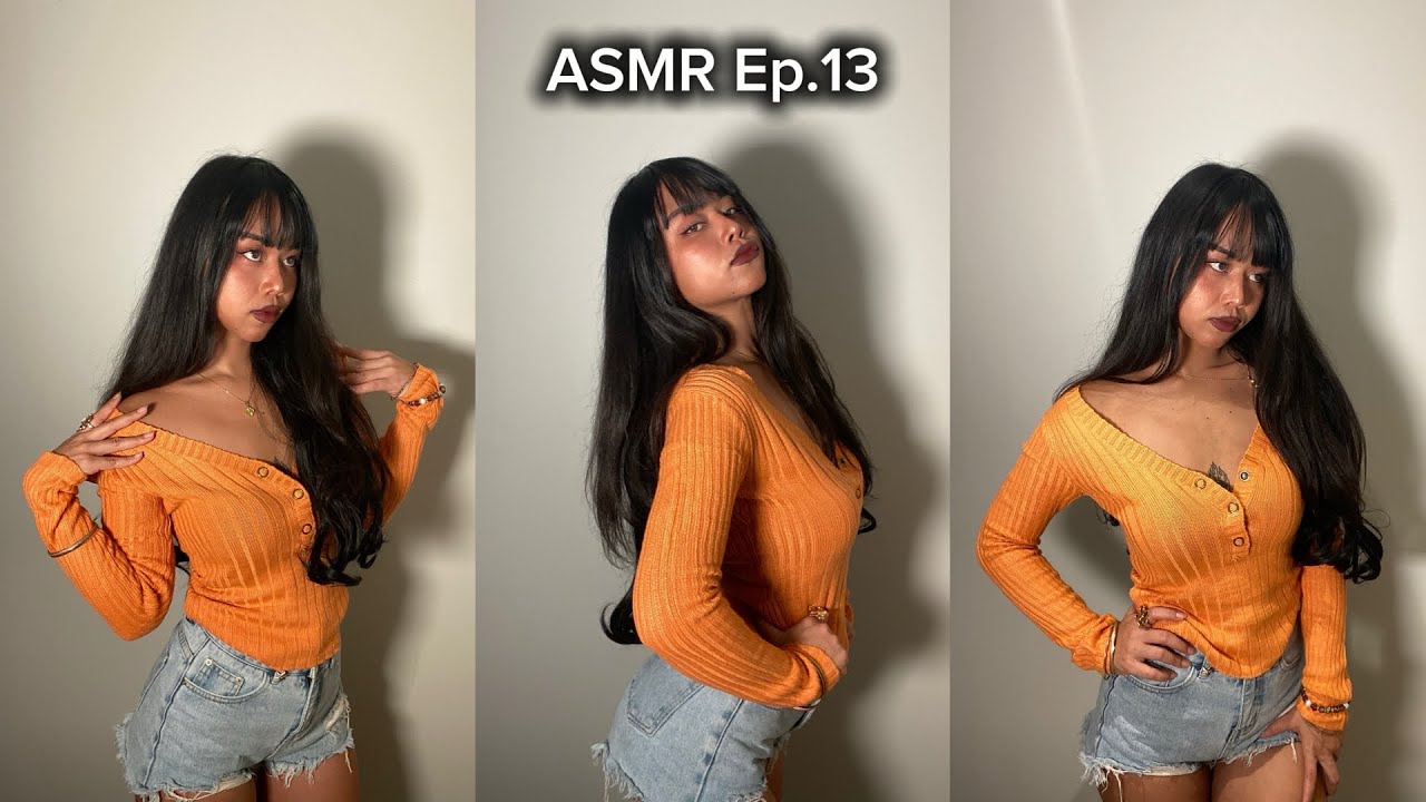ASMR 30 minutes | ep.13 Asmr shein try on haul | scratching fabric and more relaxing sounds 