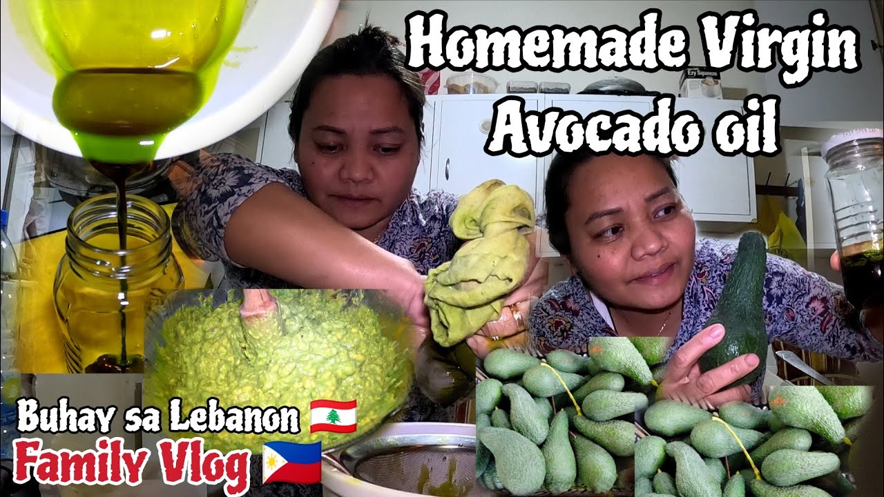 YOU WON'T BELIEVE I MAKE AVOCADO OIL PINAY WIFE WAY HOMEMADE VIRGIN AVOCADO OIL
